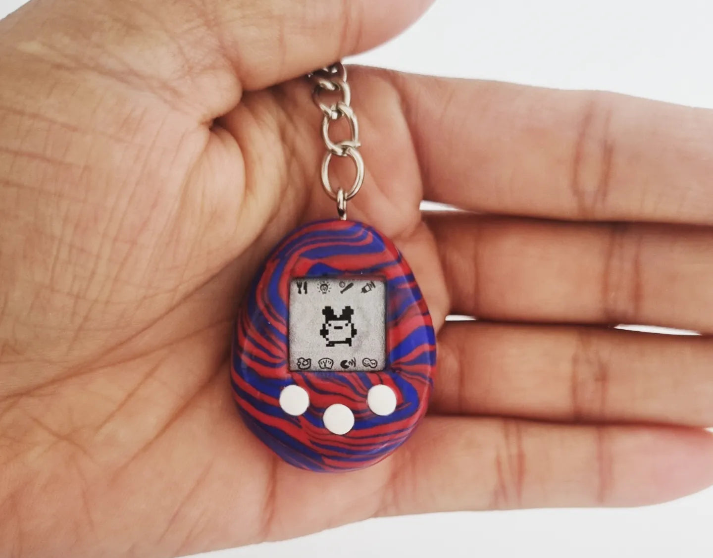 Tamagotchi keyring