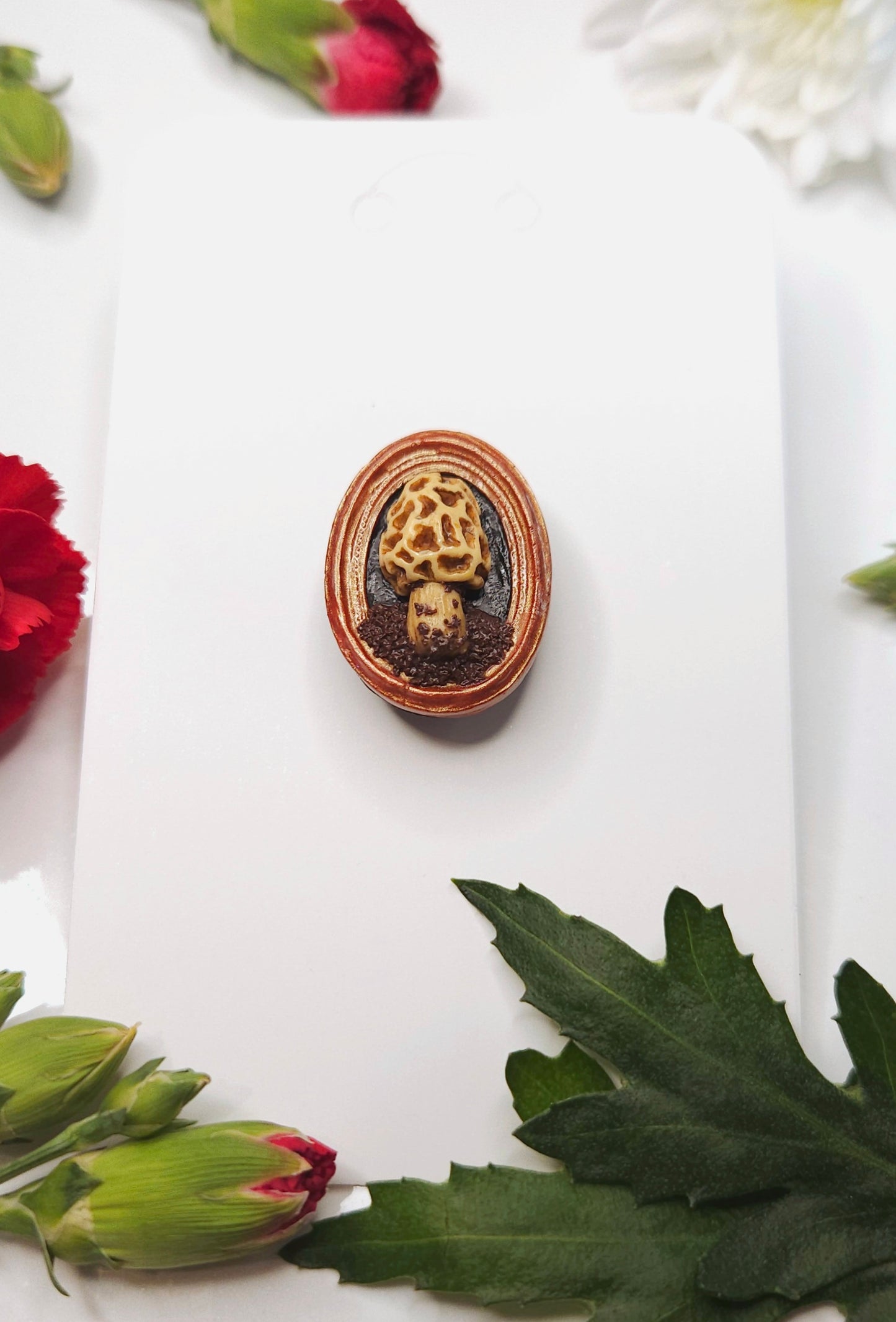 Morel mushroom magnet