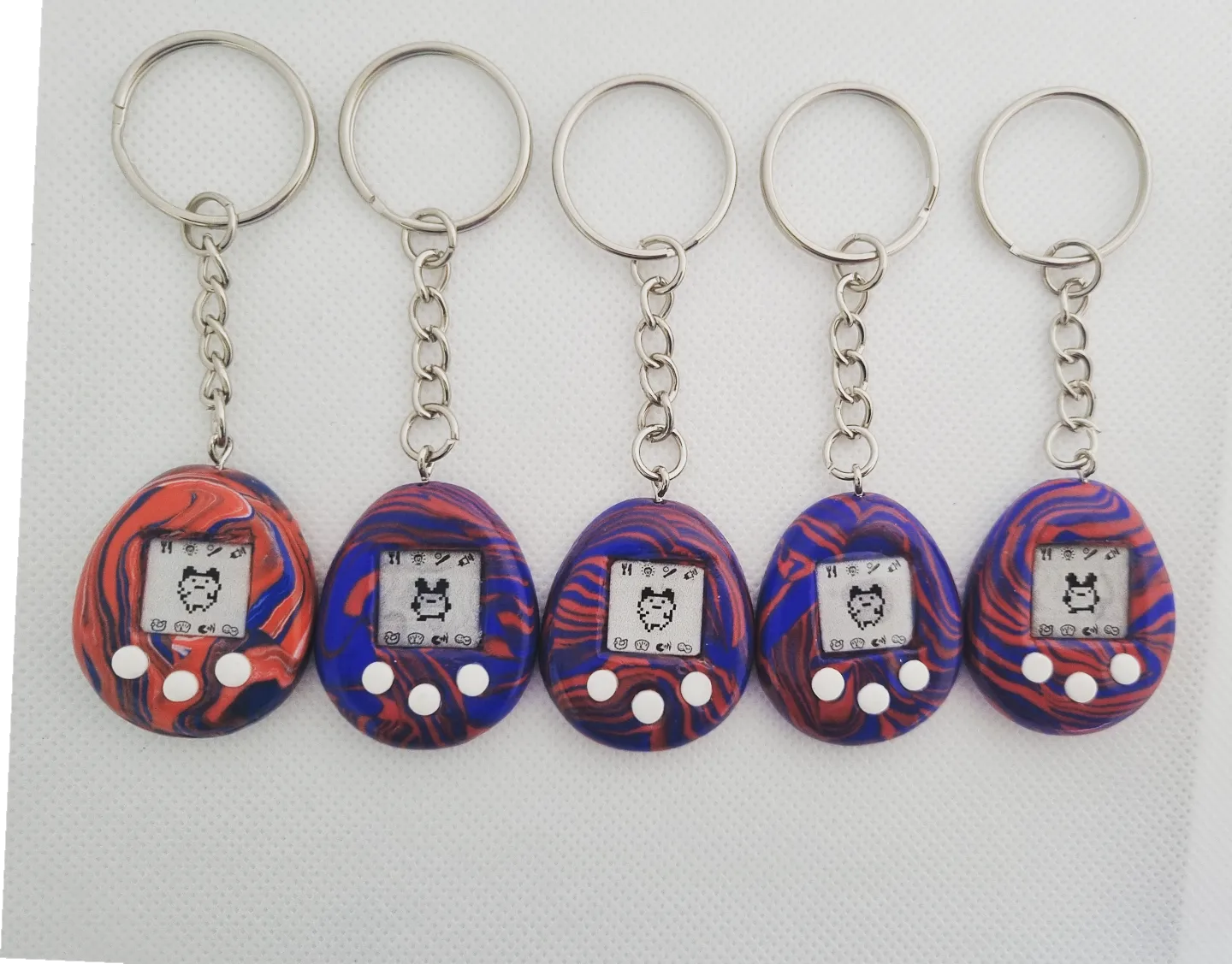 Tamagotchi keyring