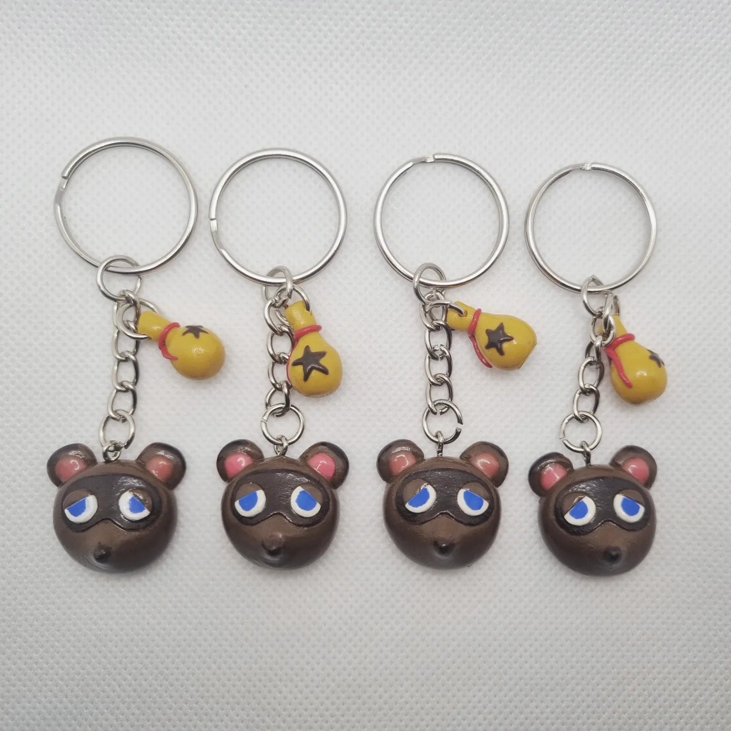 Tom nook keyring