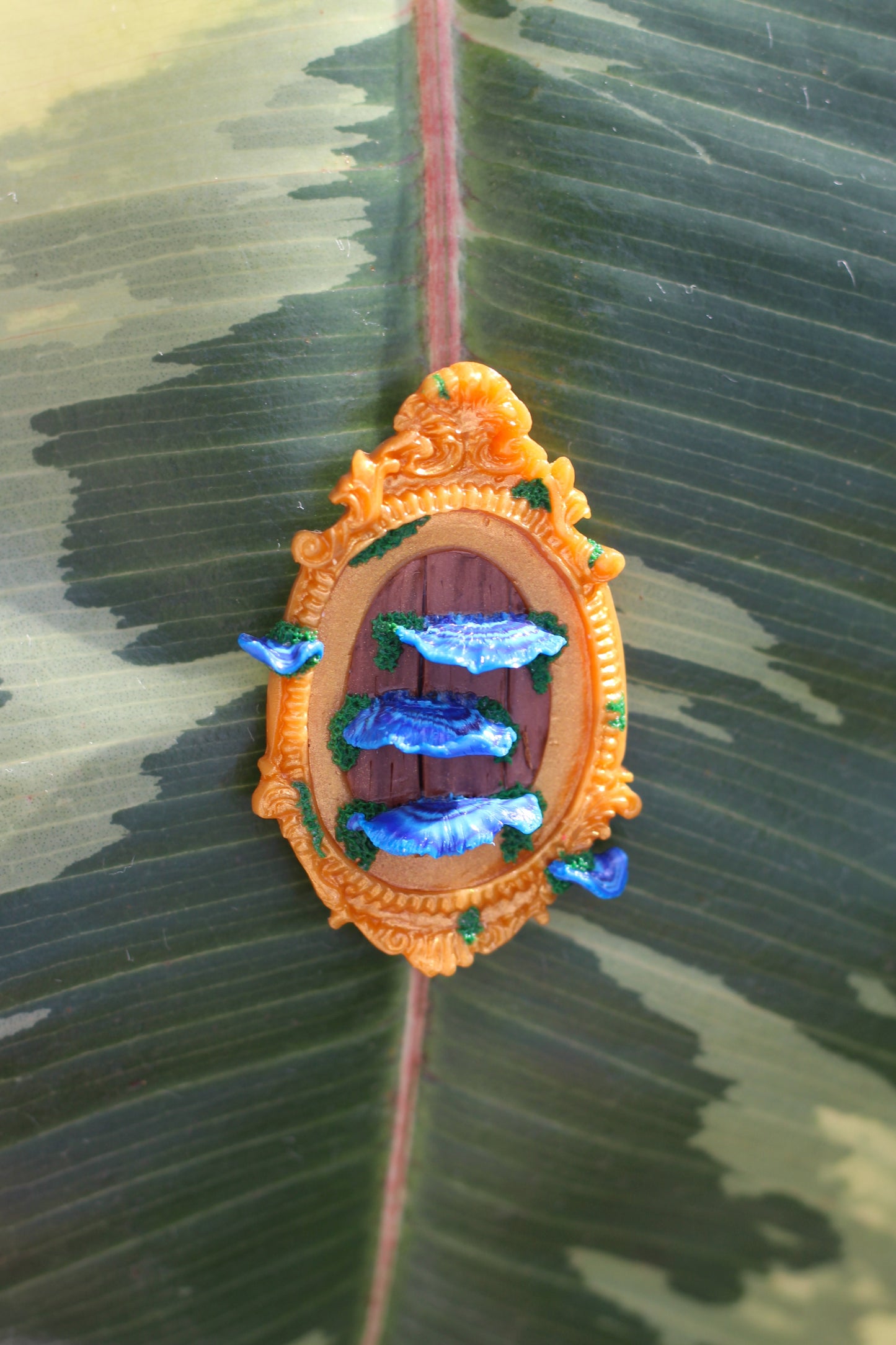 Blue Fungi Magnet