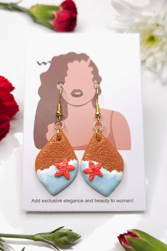 Starfish earrings